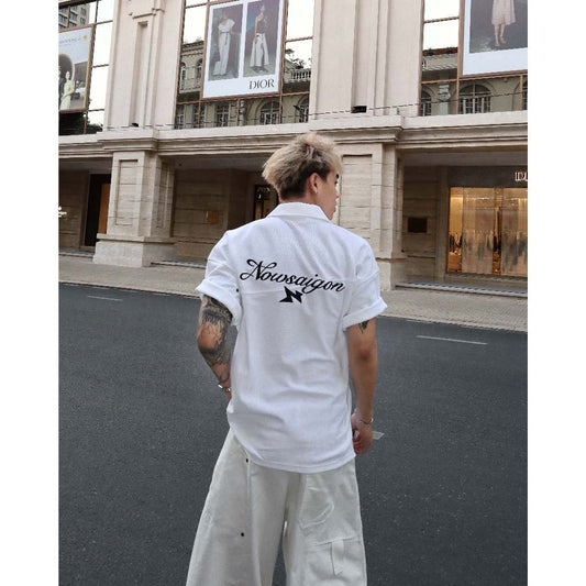 Now Saigon Zip Polo Shirt