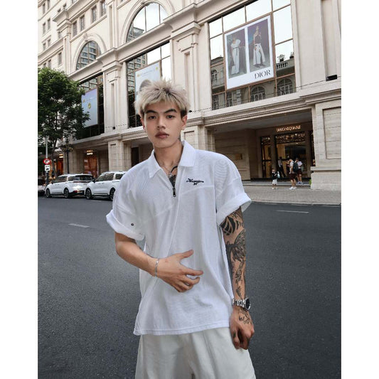 Now Saigon Zip Polo Shirt