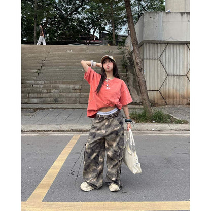 Now Saigon Arcline Acid Washed Tee