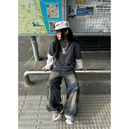 Now Saigon Arcline Acid Washed Tee