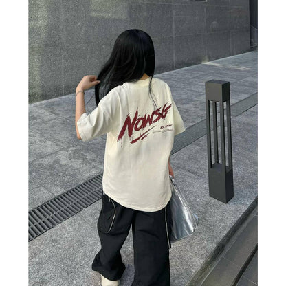 Now Saigon Needs Of Wisdom Signature Tee - Cream