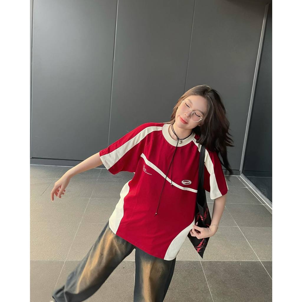 Now Saigon Needs Of Wisdom Mixed Boxy Raglan Tee