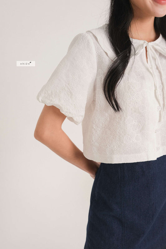 Nhien Vintage Dulcet Top