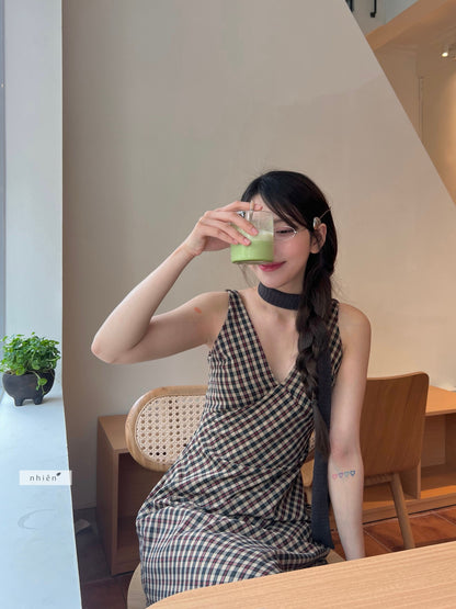 Nhiên Vintage Maxi Dress