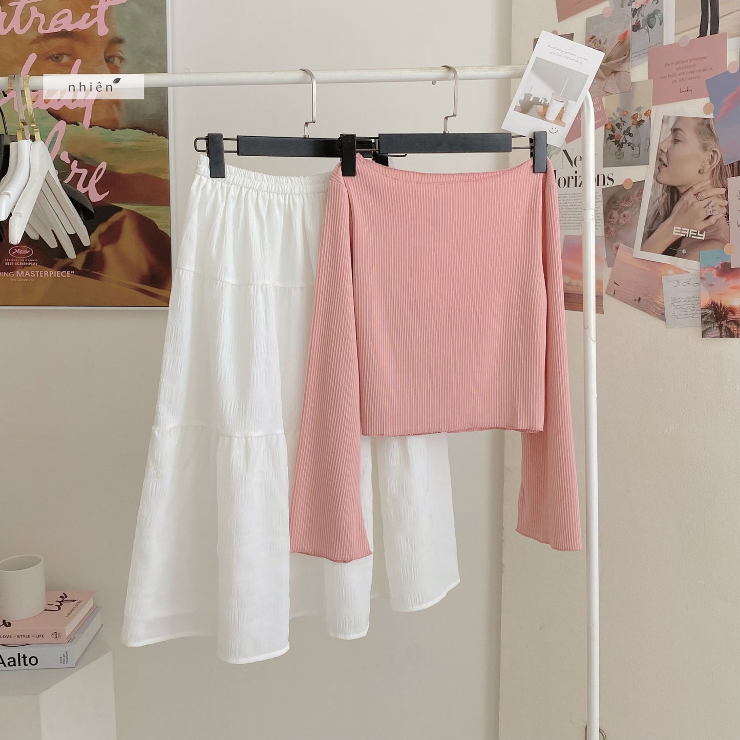 Nhien Vintage Tiered Skirt Bv27 (Pre-order)