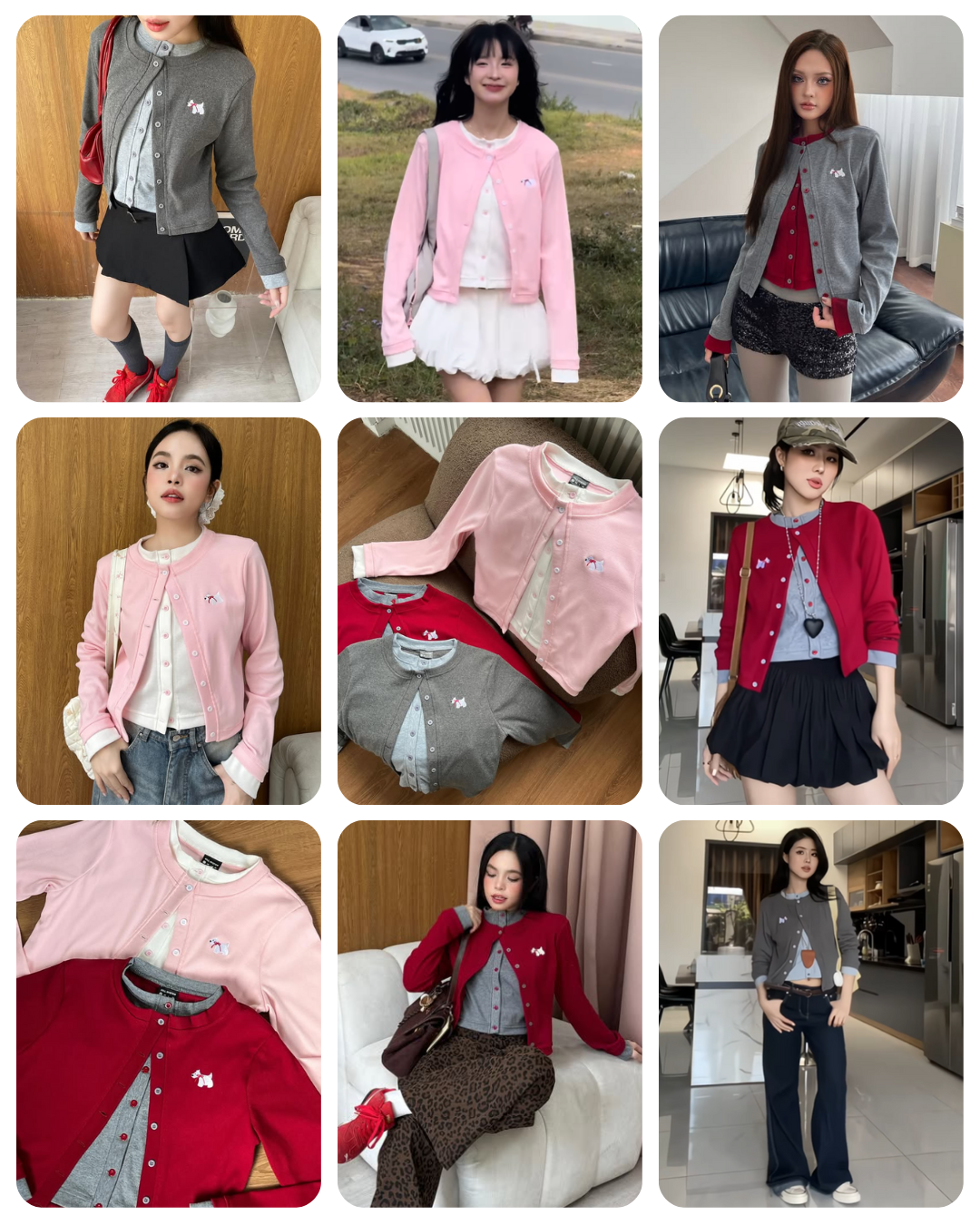 Kill System Westie Cardigan