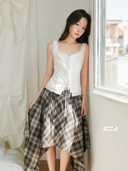 Nhien Vintage Retoro Skirt (Pre-order)