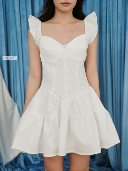 Nhien Vintage Fairy Wings Dress (Pre-order)