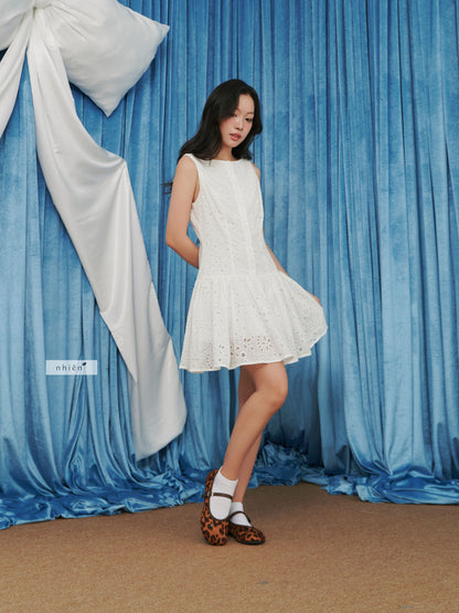 Nhien Vintage Whispering Dress (Pre-order)