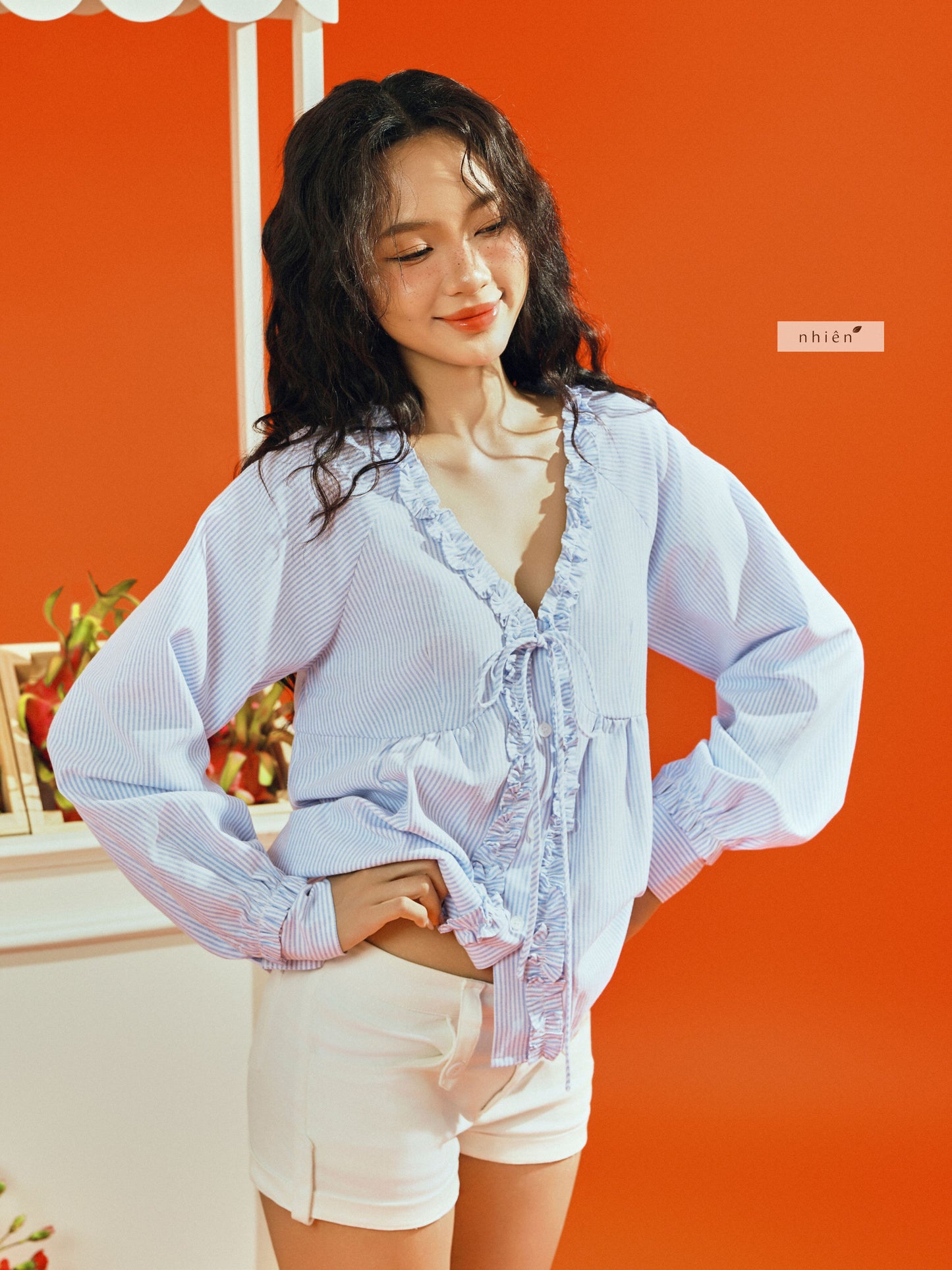 Nhien Vintage Yemoja Top (Pre-order)