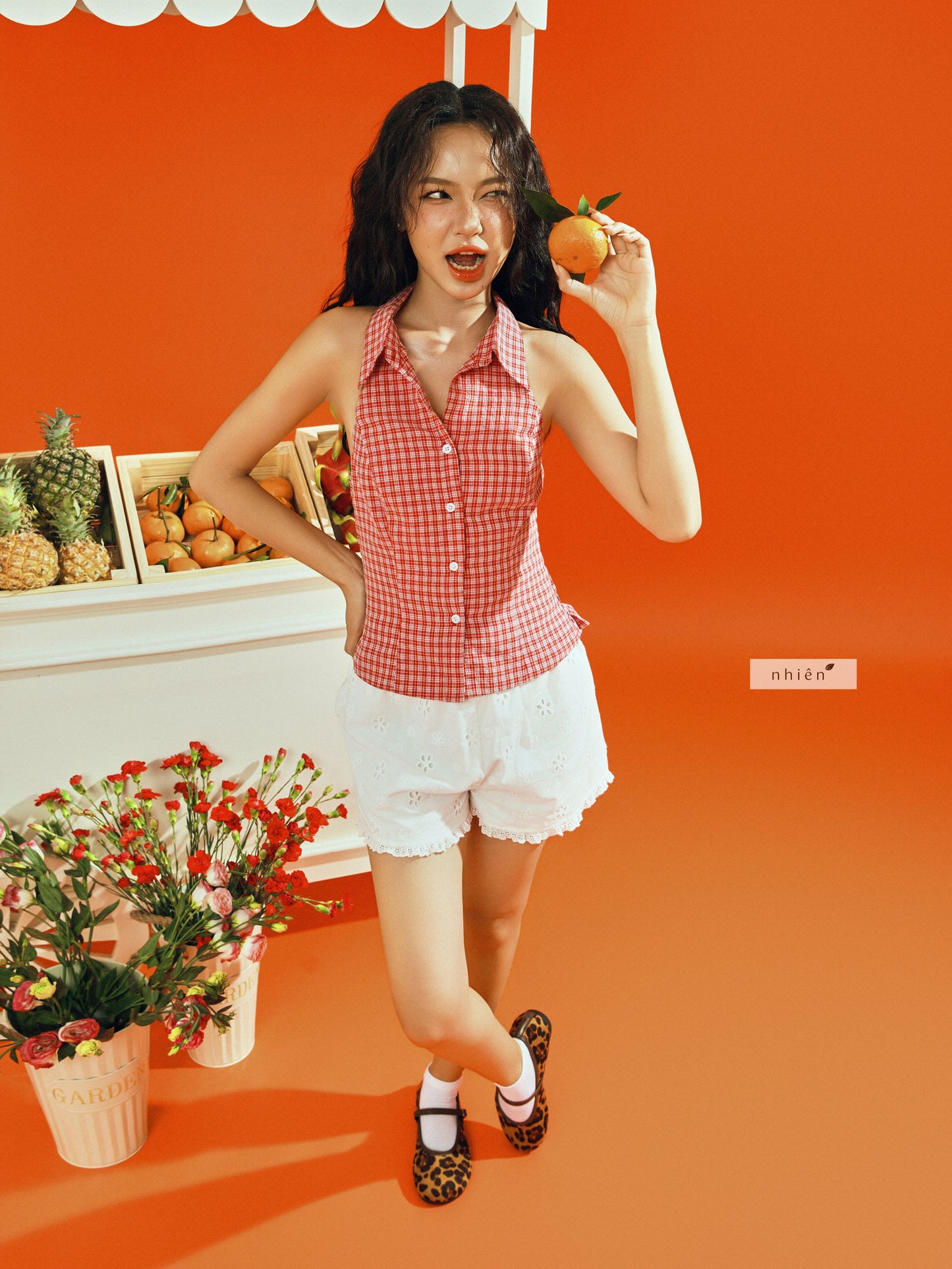 Nhien Vintage Macaron Shirt (Pre-order)