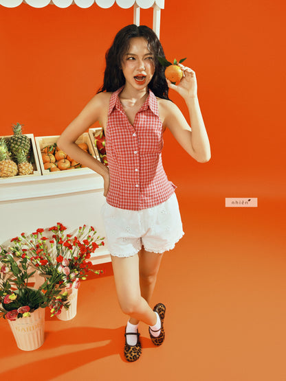 Nhien Vintage Macaron Shirt (Pre-order)