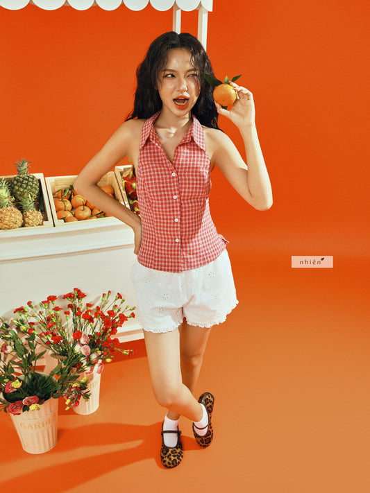 Nhien Vintage Macaron Shirt (Pre-order)