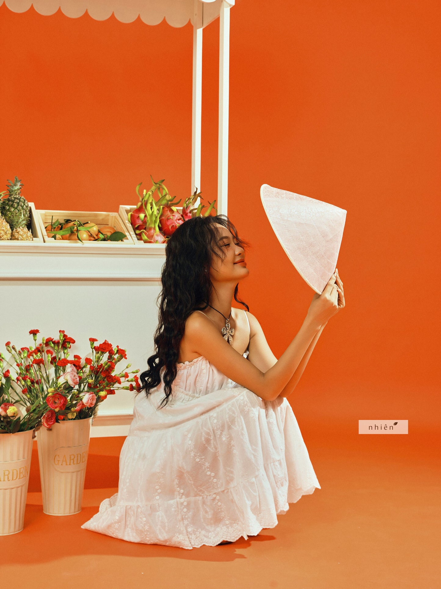 Nhien Vintage Milky Dress (Pre-order)