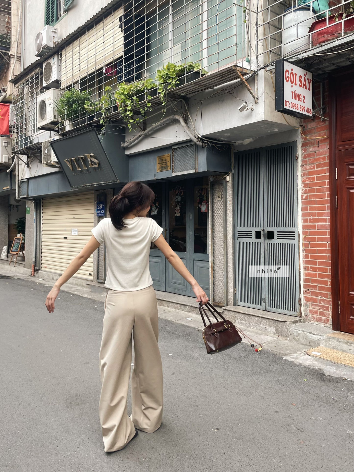 Nhien Vintage Feelin Fine Top (Pre-order)