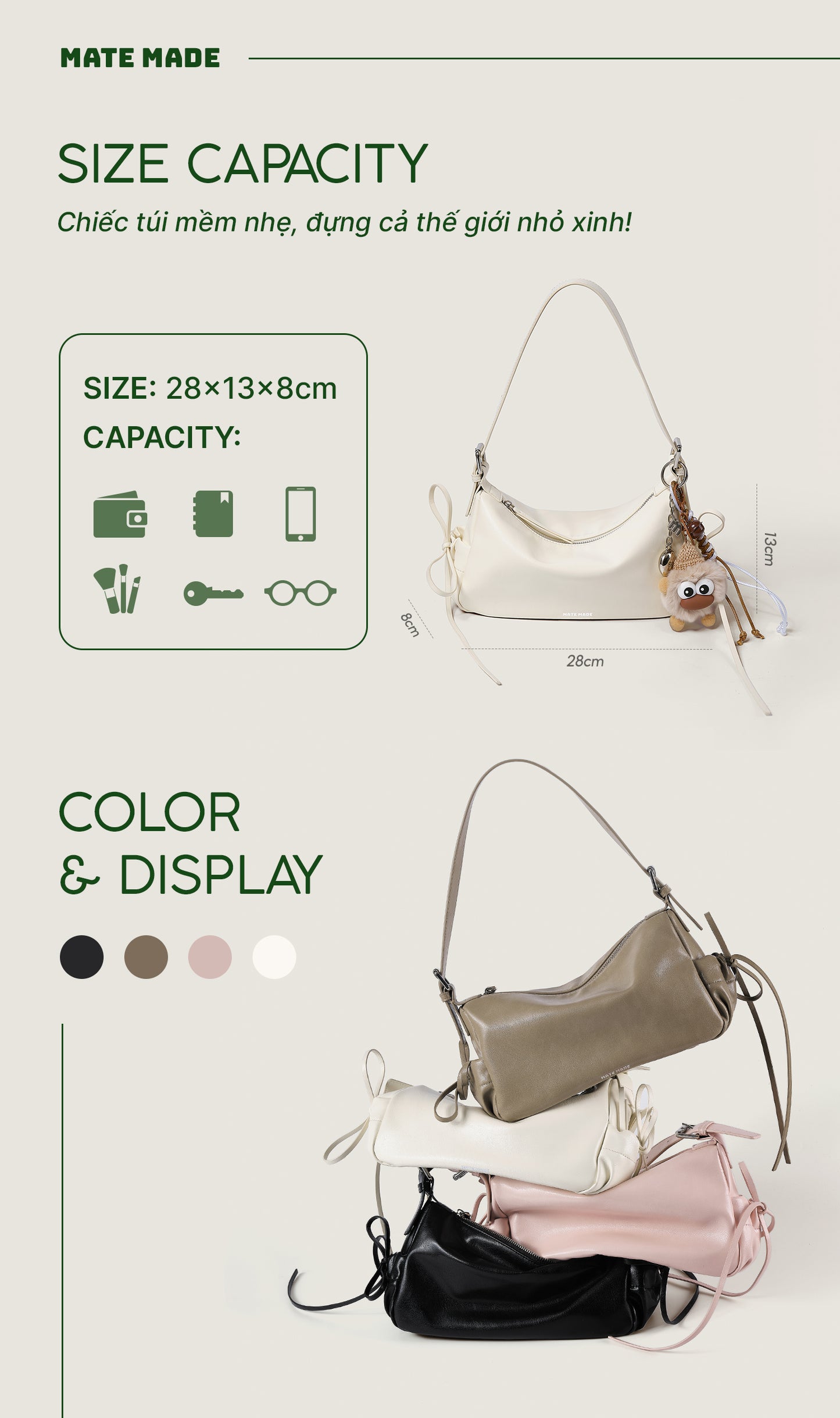 Mate Made Cloudy Bag (Ready to ship)