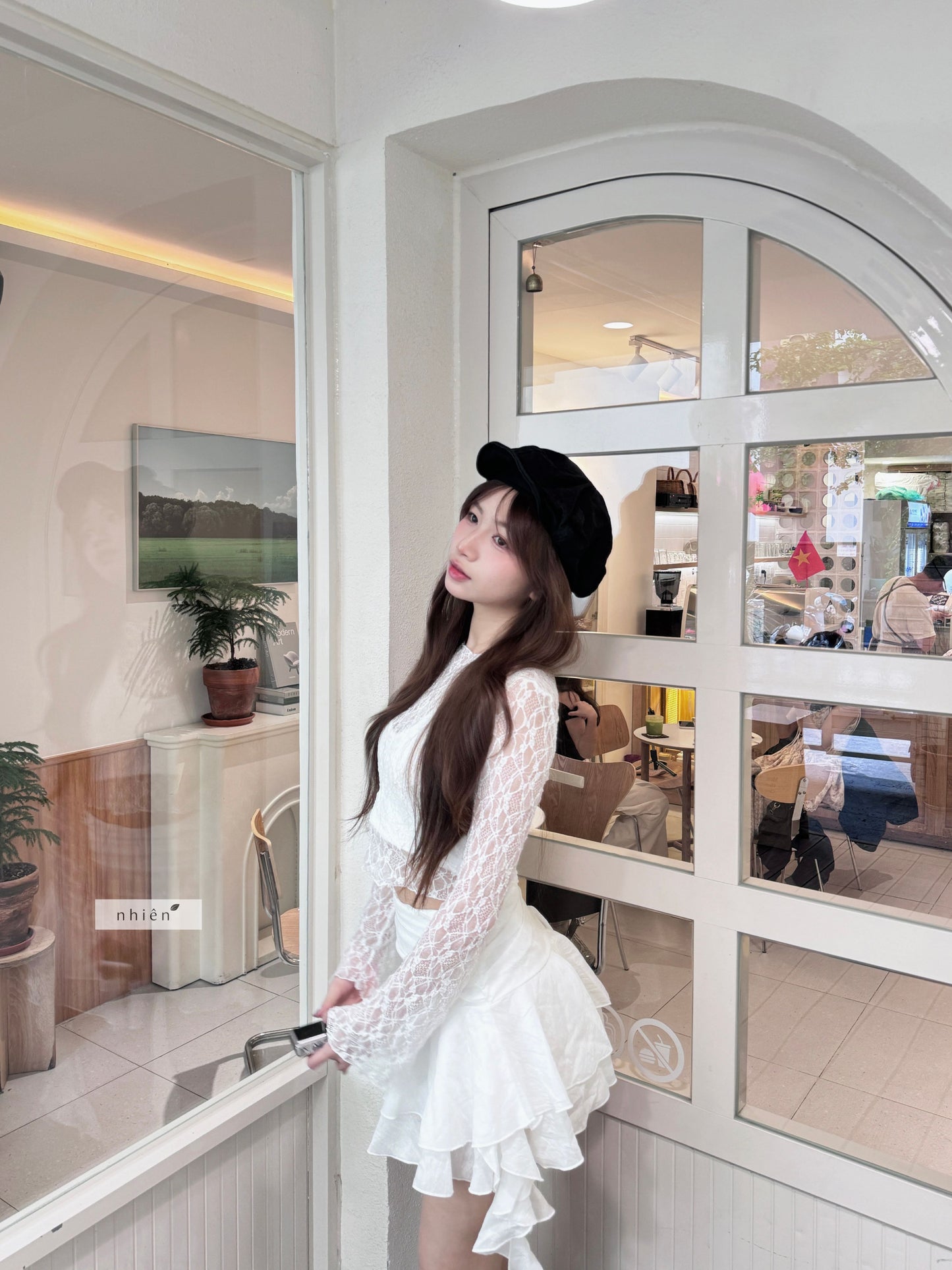 Nhien Vintage Evelynn Skirt (Pre-order)