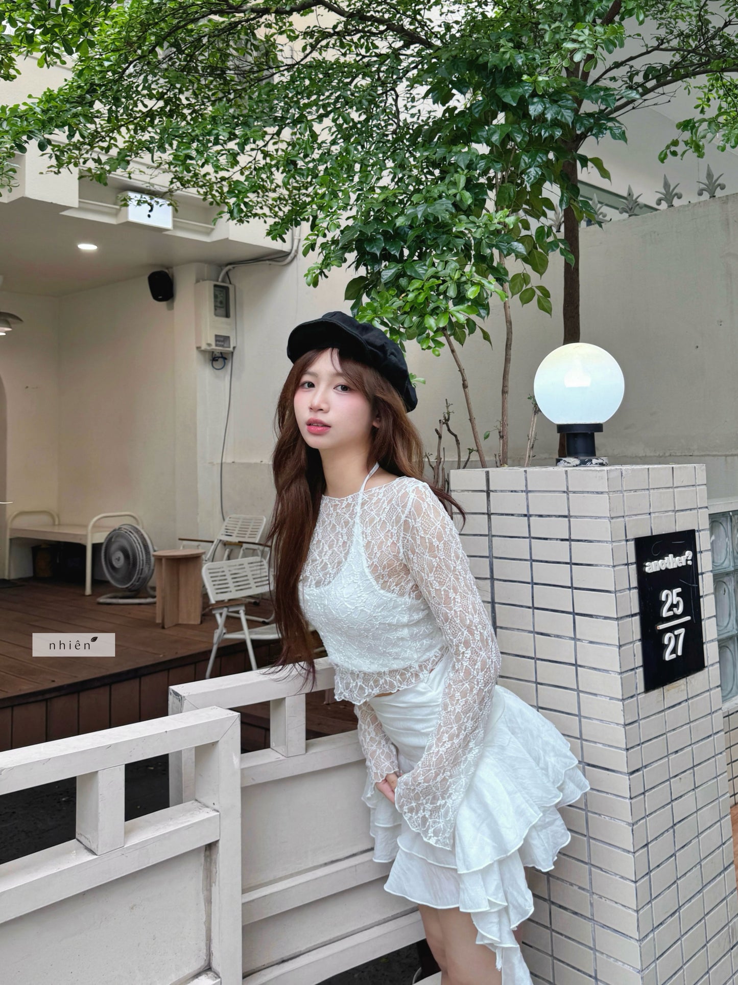 Nhien Vintage Evelynn Skirt (Pre-order)