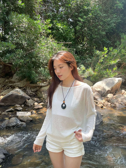 Nhien Vintage Nori Shorts (Pre-order)