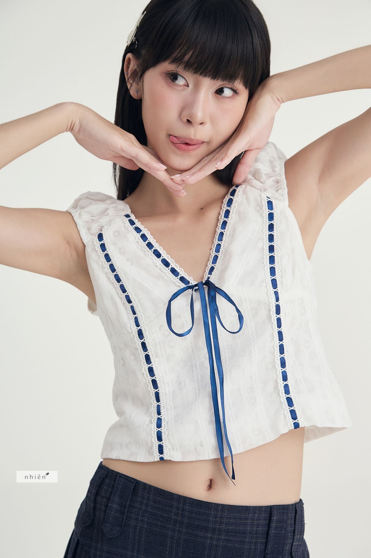 Nhien Vintage Salim Top (Pre-order)