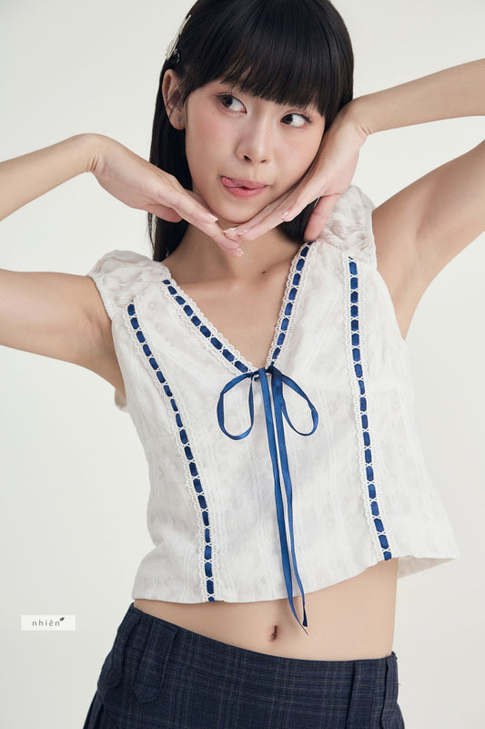 Nhien Vintage Salim Top (Pre-order)