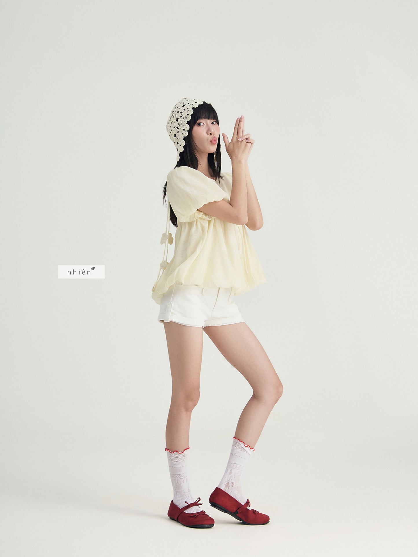 Nhien Vintage Vivian Top (Pre-order)