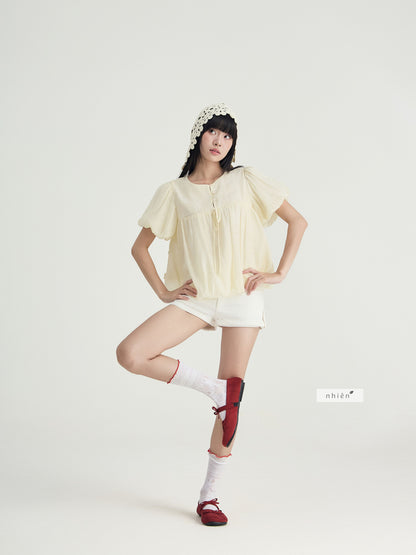 Nhien Vintage Vivian Top (Pre-order)