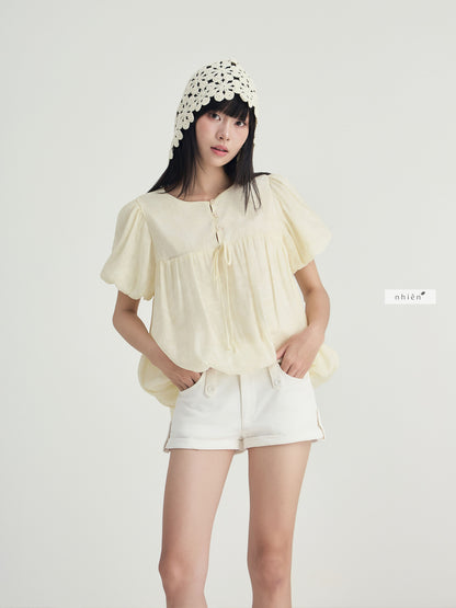 Nhien Vintage Vivian Top (Pre-order)