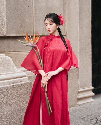 Darling.Ism Xuan Y Vien Ao Dai Top