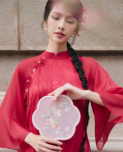 Darling.Ism Xuan Y Vien Ao Dai Top