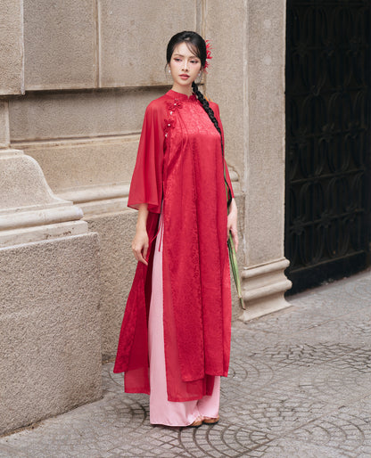 Darling.Ism Xuan Y Vien Ao Dai Top