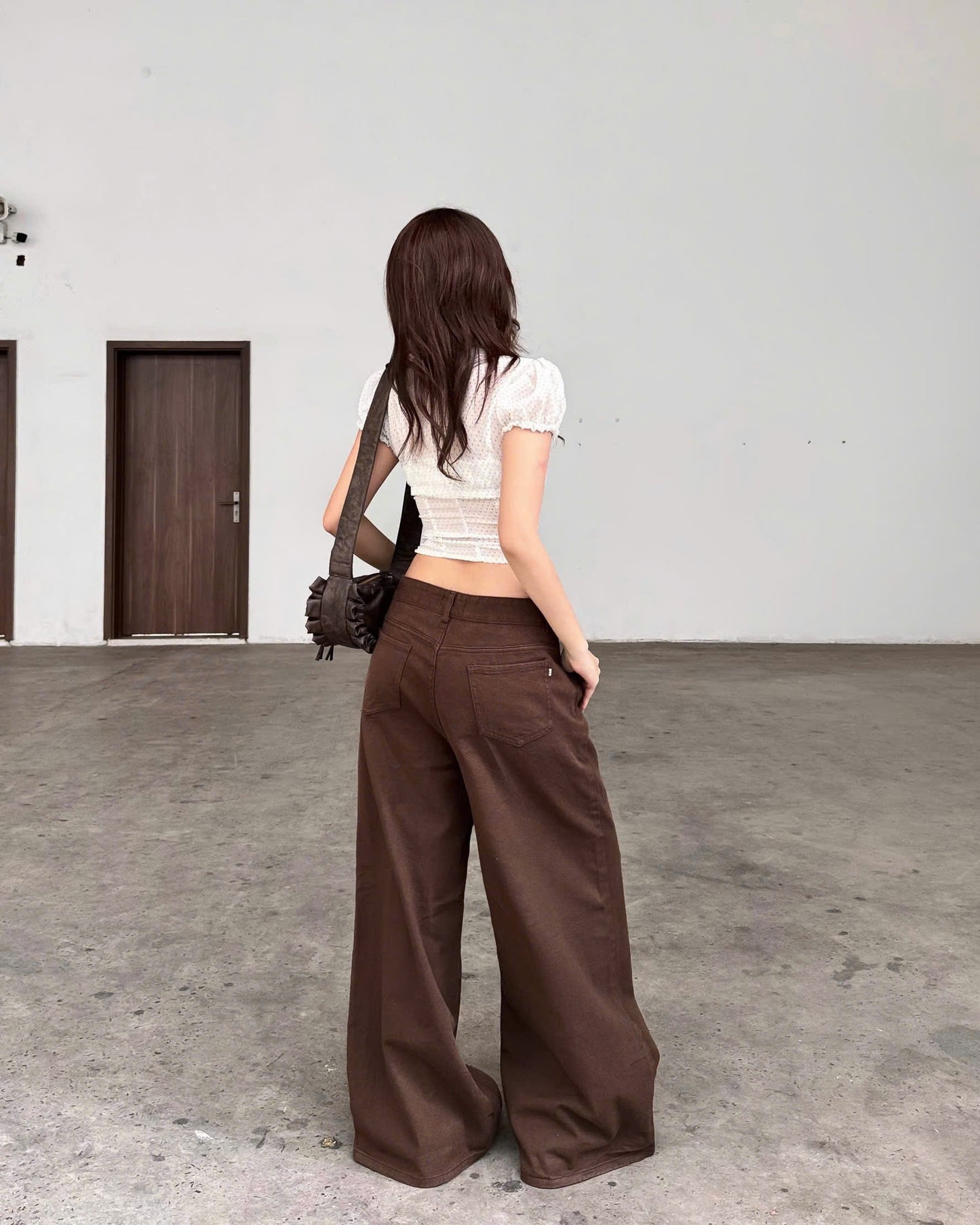 Calem Club Long Fold Series Jeans Ver.3 - Kaki