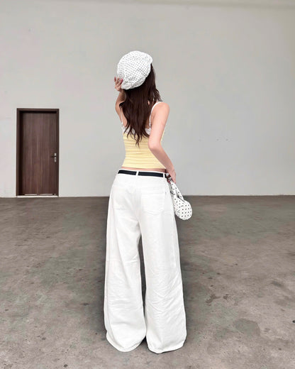 Calem Club Long Fold Series Jeans Ver.3 - Kaki