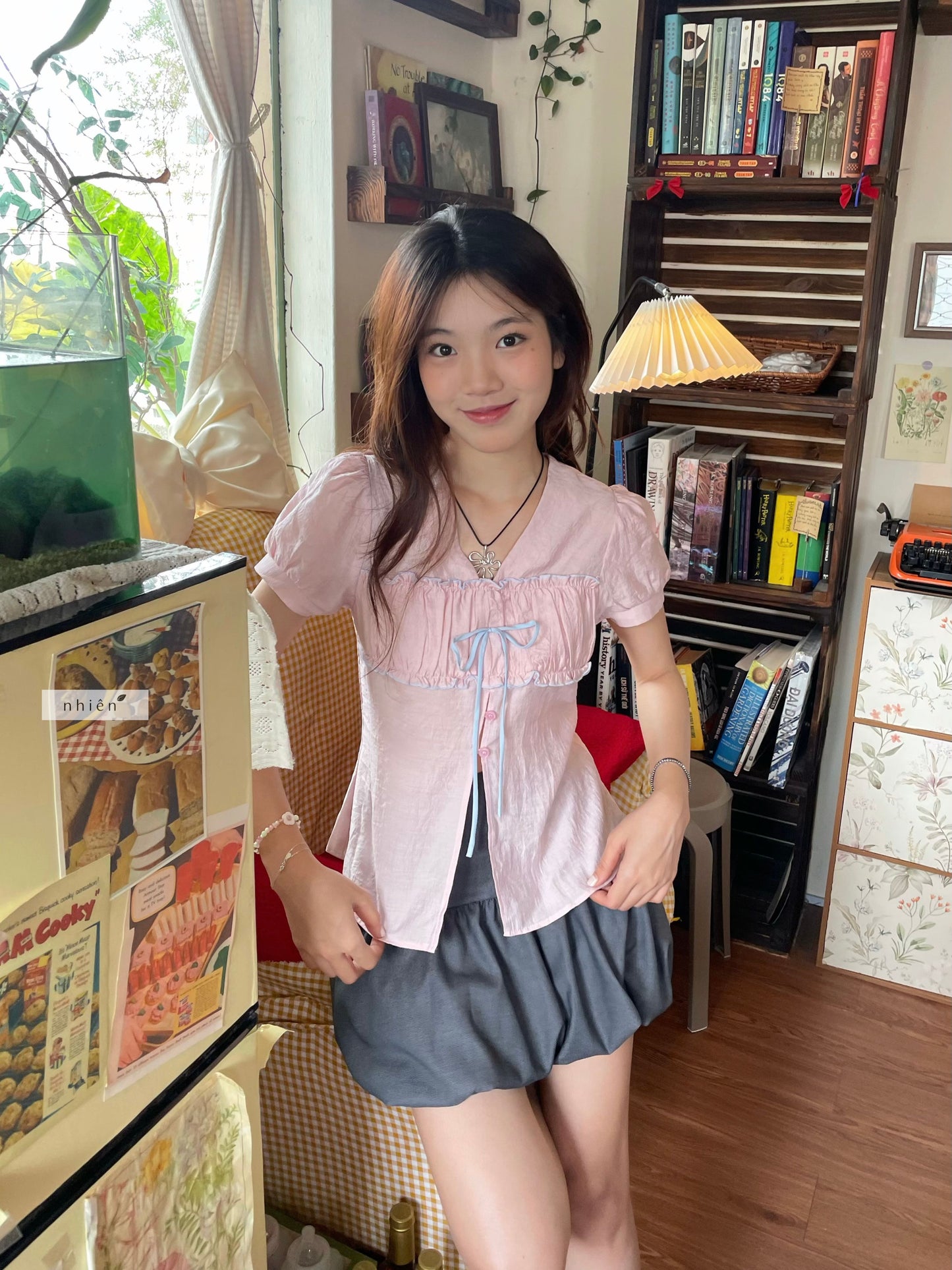 Nhien Vintage Pinky Top (Pre-order)
