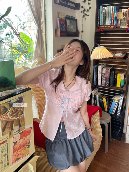 Nhien Vintage Pinky Top (Pre-order)