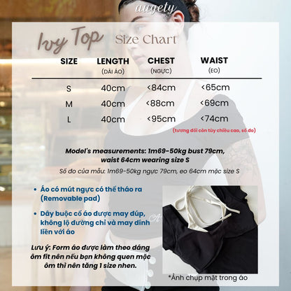 Augety.St Ivy Top (Ready to ship)