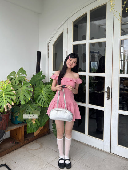 Nhien Vintage Cherry Dress (Pre-order)