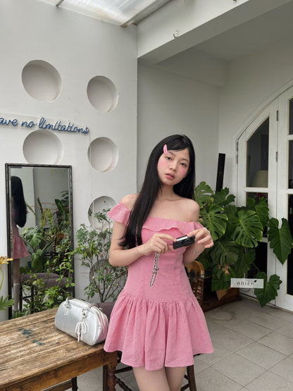 Nhien Vintage Cherry Dress (Pre-order)