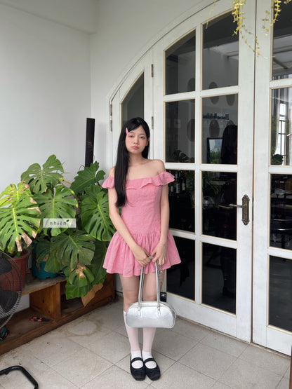 Nhien Vintage Cherry Dress (Pre-order)