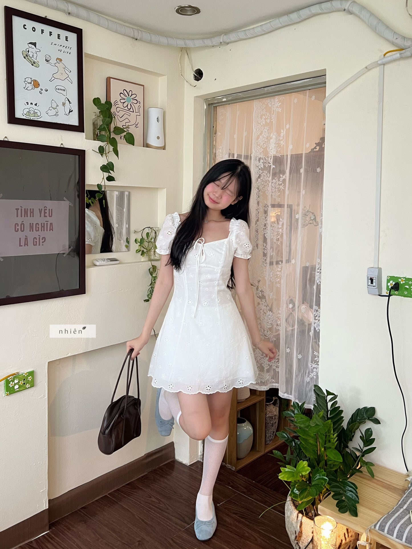 Nhien Vintage Galadriel Dress (Pre-order)