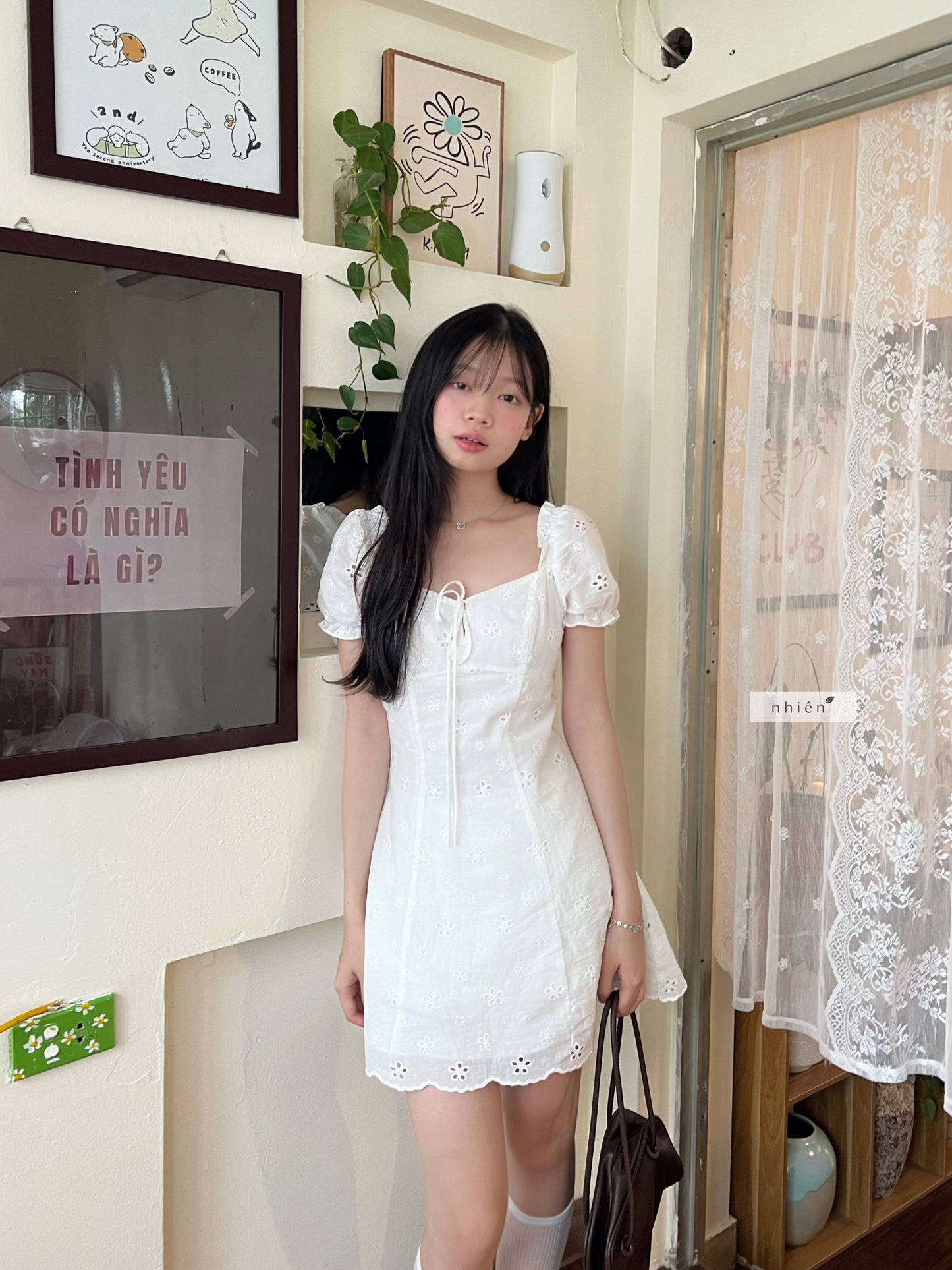 Nhien Vintage Galadriel Dress (Pre-order)