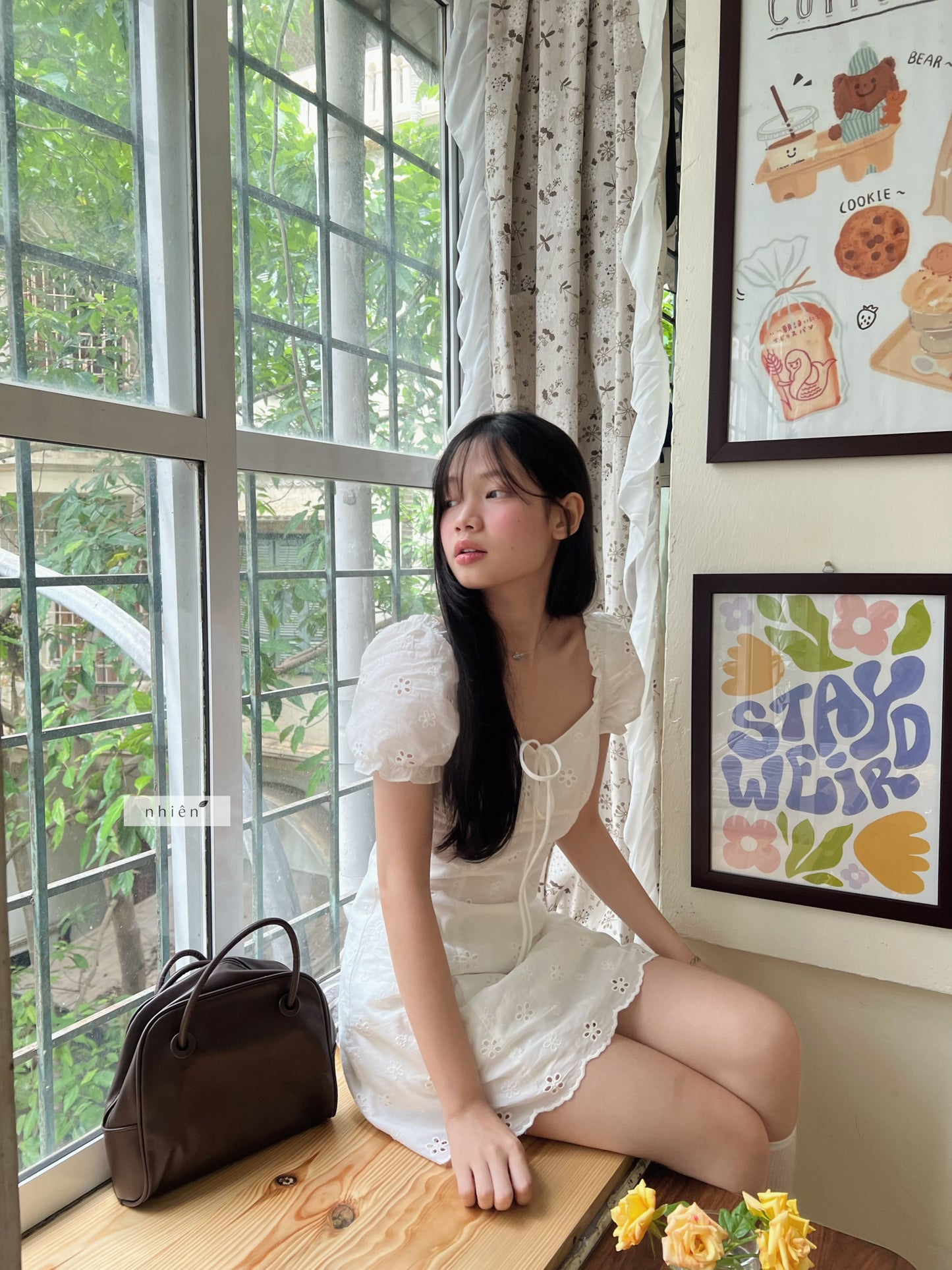 Nhien Vintage Galadriel Dress (Pre-order)