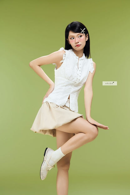 Nhien Vintage Molly Top (Pre-order)