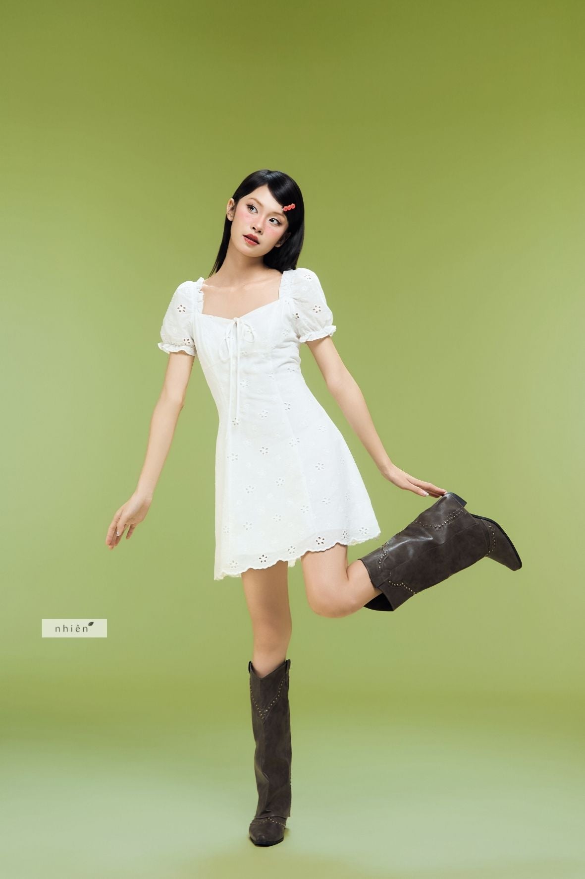 Nhien Vintage Galadriel Dress (Pre-order)