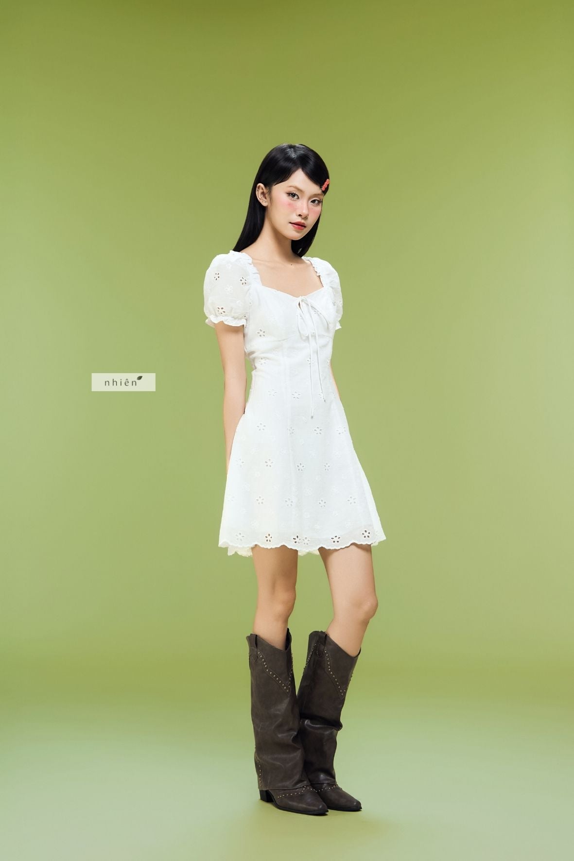 Nhien Vintage Galadriel Dress (Pre-order)