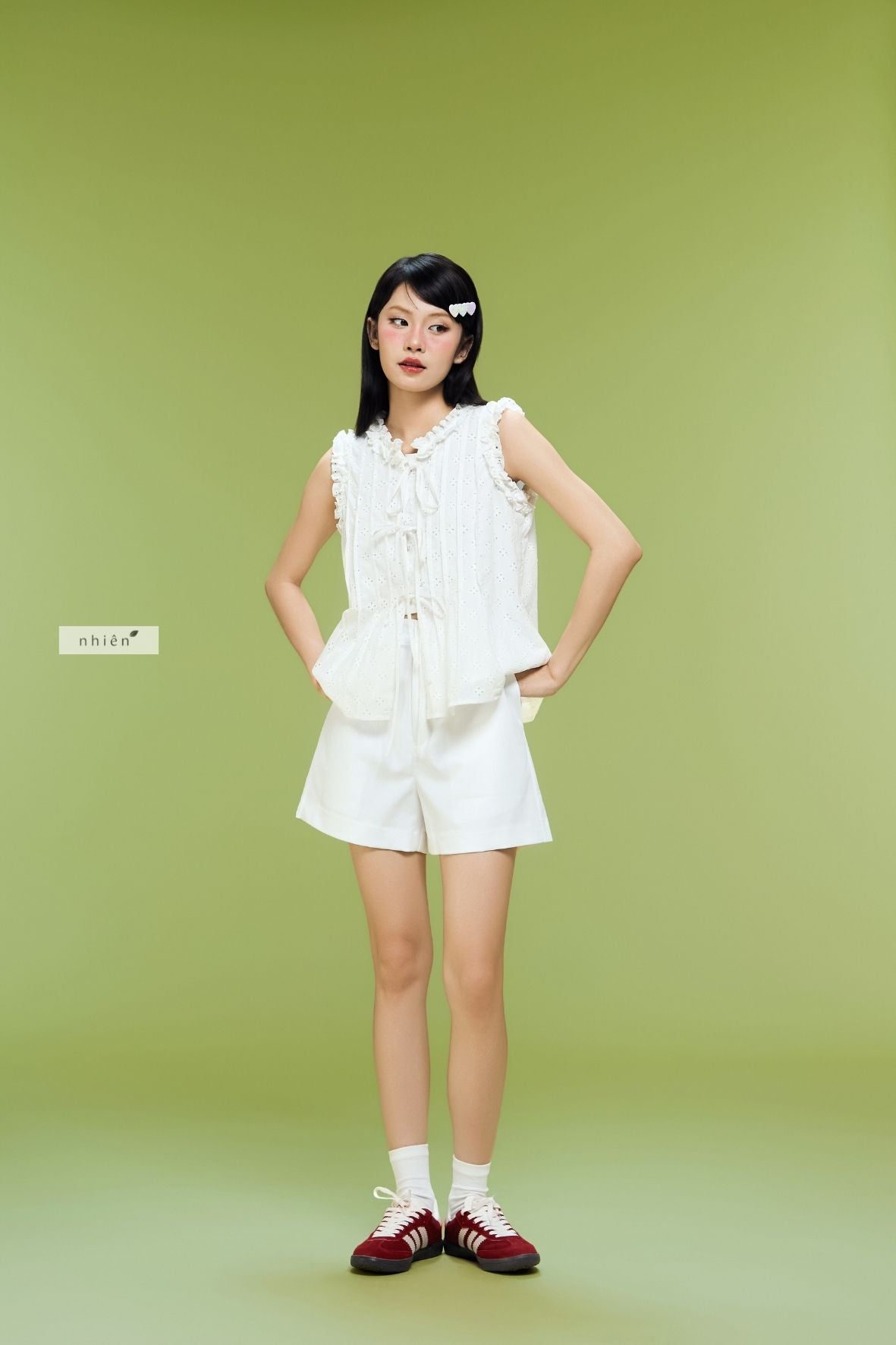 Nhien Vintage Zyra Top (Pre-order)