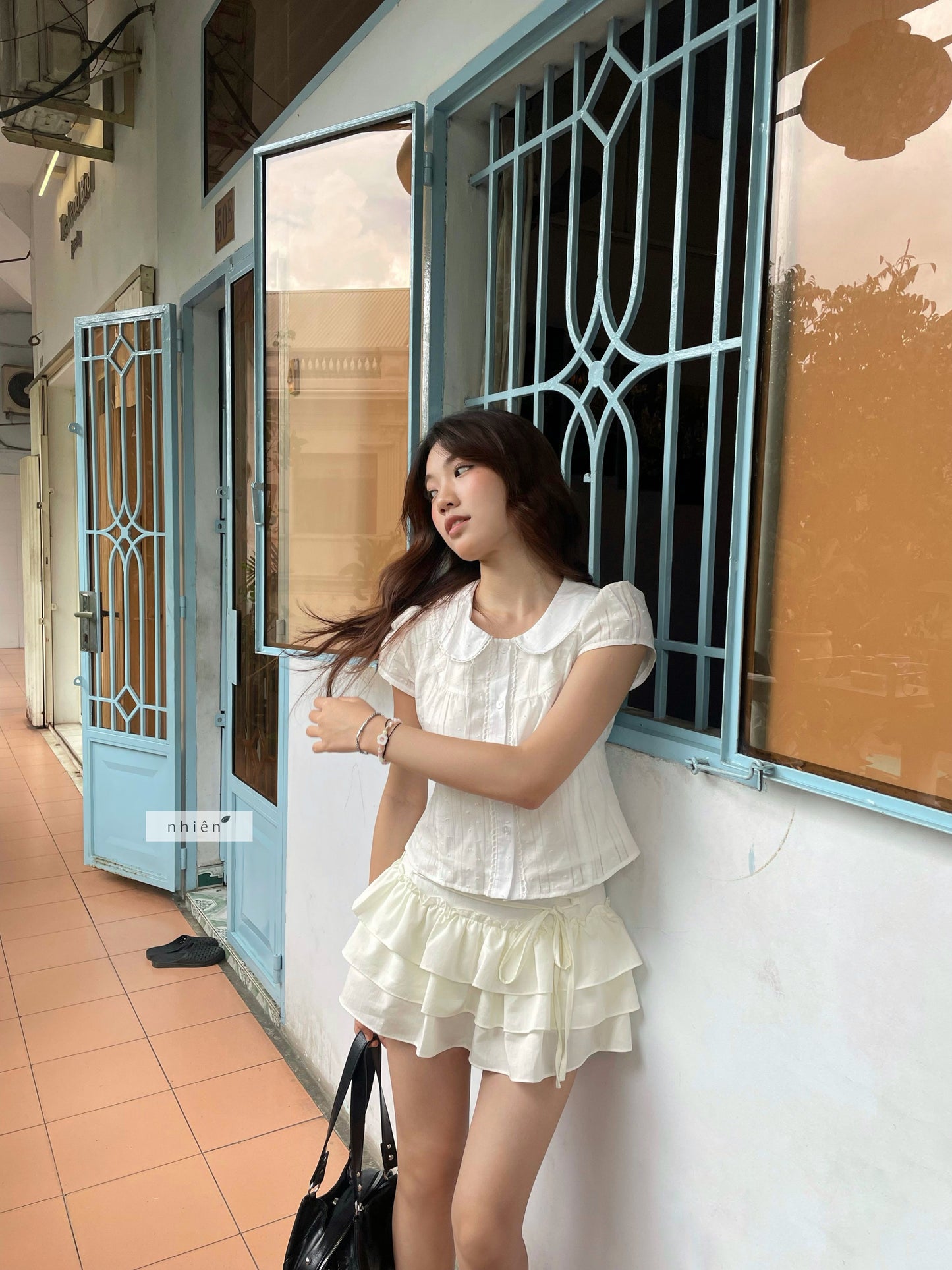 Nhien Vintage Annie Top (Pre-order)