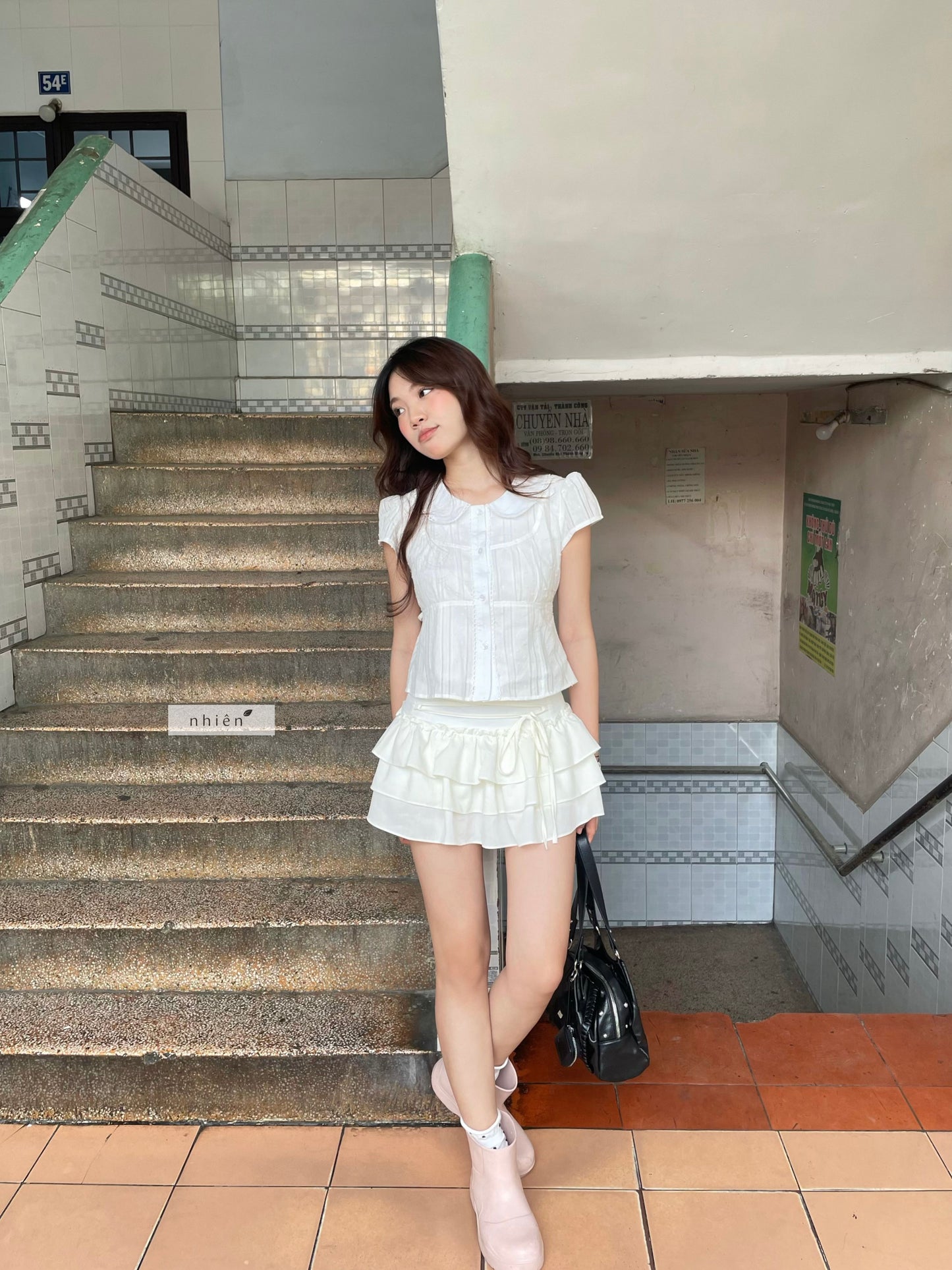 Nhien Vintage Annie Top (Pre-order)