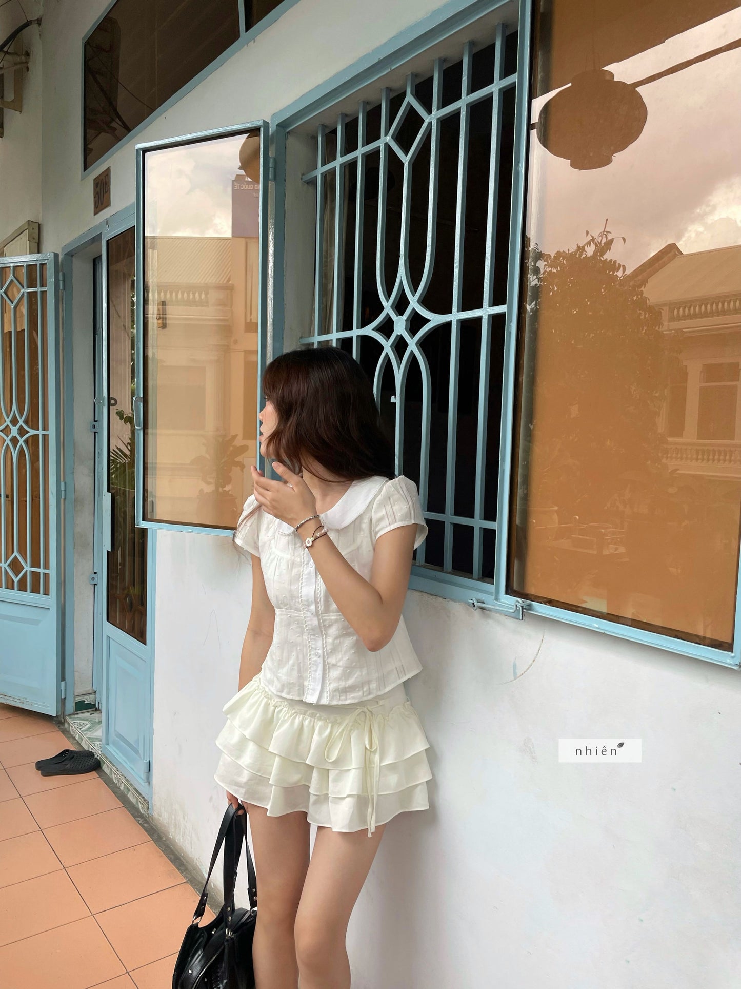 Nhien Vintage Annie Top (Pre-order)