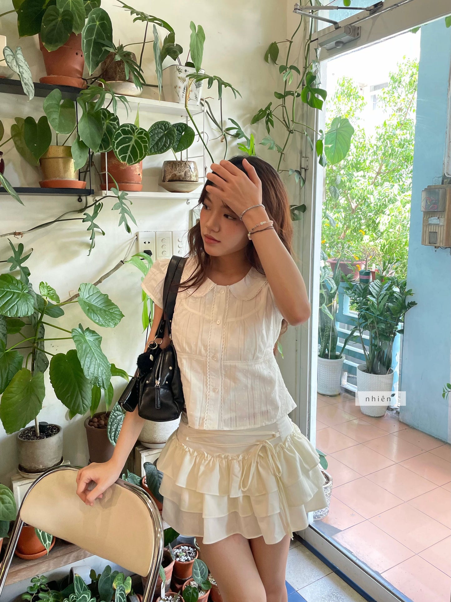 Nhien Vintage Annie Top (Pre-order)